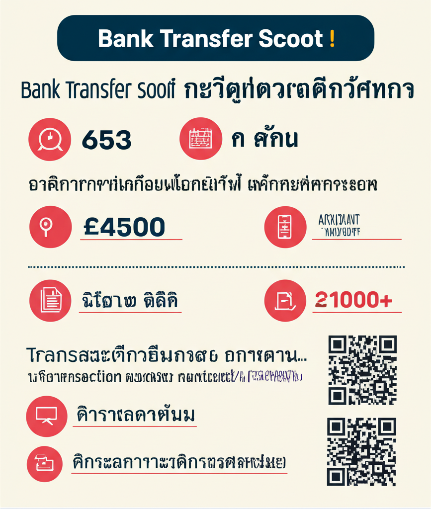 อินโฟกราฟิกแสดงส่วนสำคัญของสลิปโอนเงินและวิธีการบันทึกหลักฐานแบบดิจิทัล