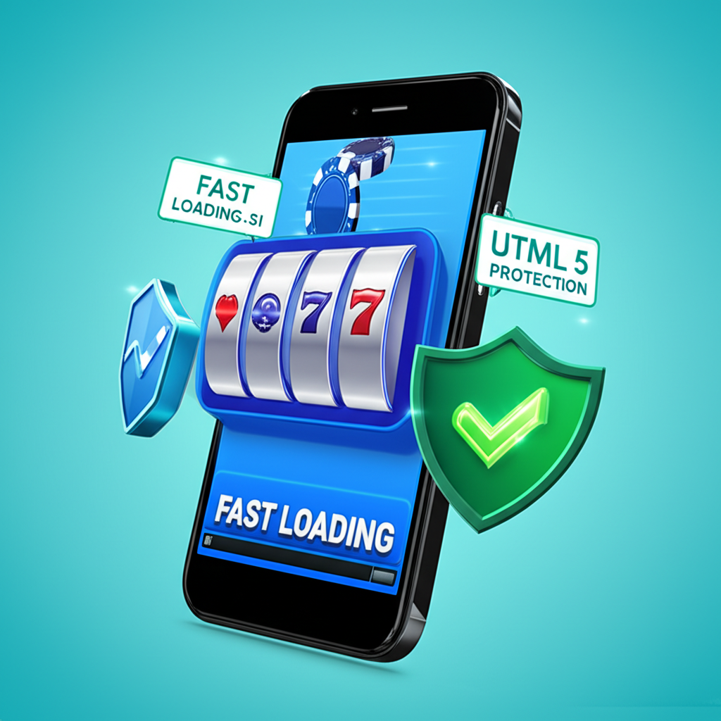 อินโฟกราฟิกแสดงเทคโนโลยี HTML5 ที่ช่วยให้เกมสล็อตมือถือโหลดเร็วและปลอดภัย