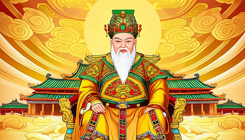 เง็กเซียนฮ่องเต้ จักรพรรดิหยกผู้ปกครองสวรรค์ในความเชื่อจีน