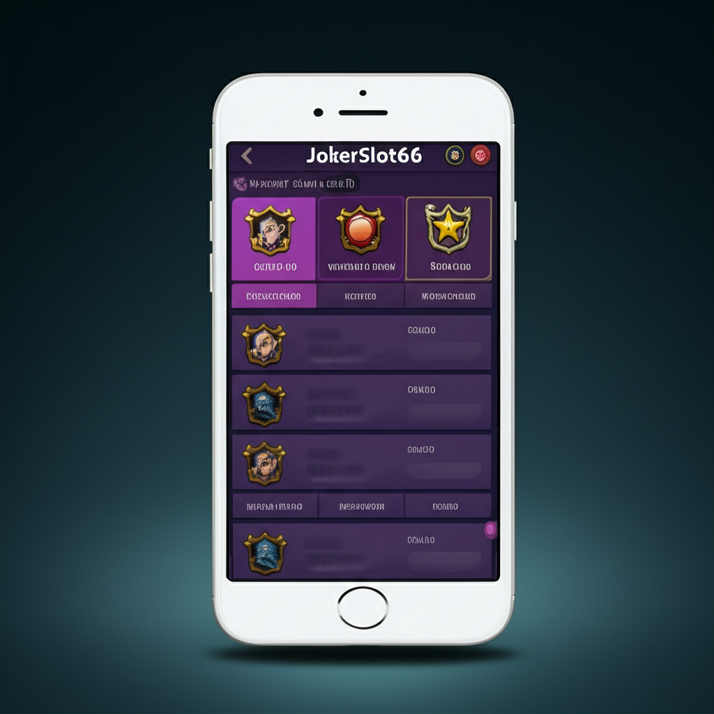 ภาพหน้าจอ UI การสร้างและจัดการ Clan/Guild บน JokerSlot66 บนมือถือ พร้อมฟีเจอร์เชิญเพื่อนและจัดการสมาชิก