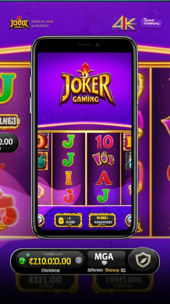 ภาพเกมสล็อต Joker Gaming ที่มีกราฟิก 4K และระบบฝาก-ถอนออโต้รวดเร็ว ปลอดภัย