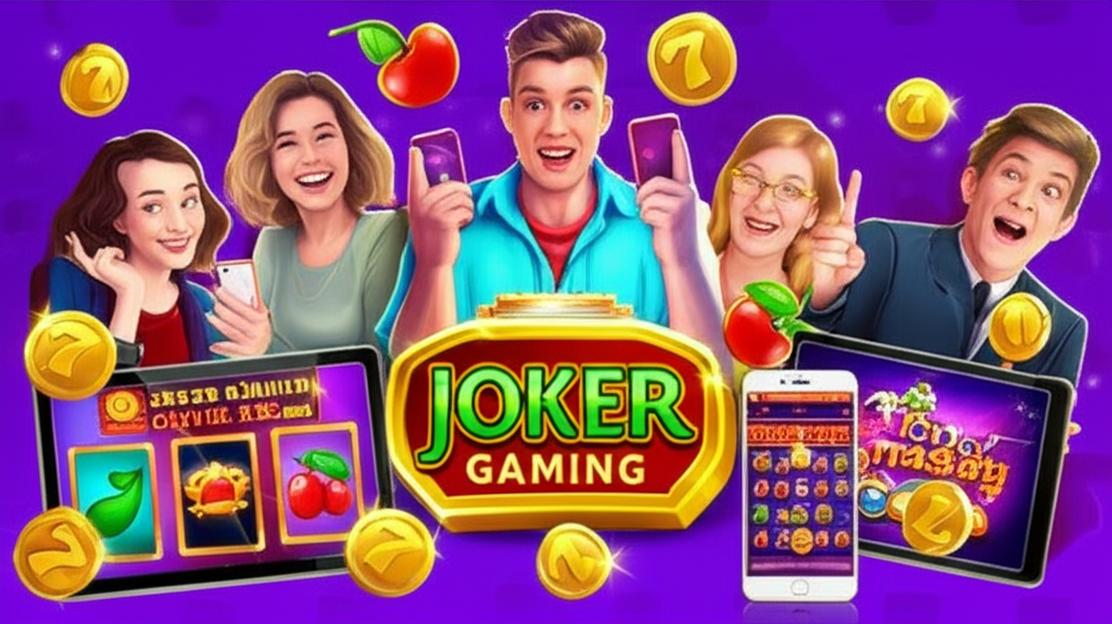 ผู้เล่นเกมสล็อตออนไลน์จาก Joker Gaming สนุกกับเกมหลากหลายบนมือถือและแท็บเล็ตในบรรยากาศที่ปลอดภัยและน่าเชื่อถือ