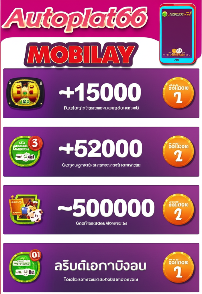 อินโฟกราฟิกแสดงวิธีตั้งค่า Autoplay บนมือถือ JokerSlot66 พร้อมคำแนะนำการเล่นอย่างรับผิดชอบ