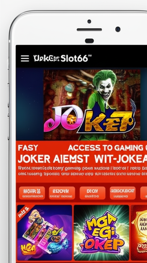 ภาพหน้าจอเว็บไซต์ JokerSlot66 บนมือถือรุ่นเก่า แสดงการเล่นผ่านเบราว์เซอร์ได้ทันทีโดยไม่ต้องโหลดแอป