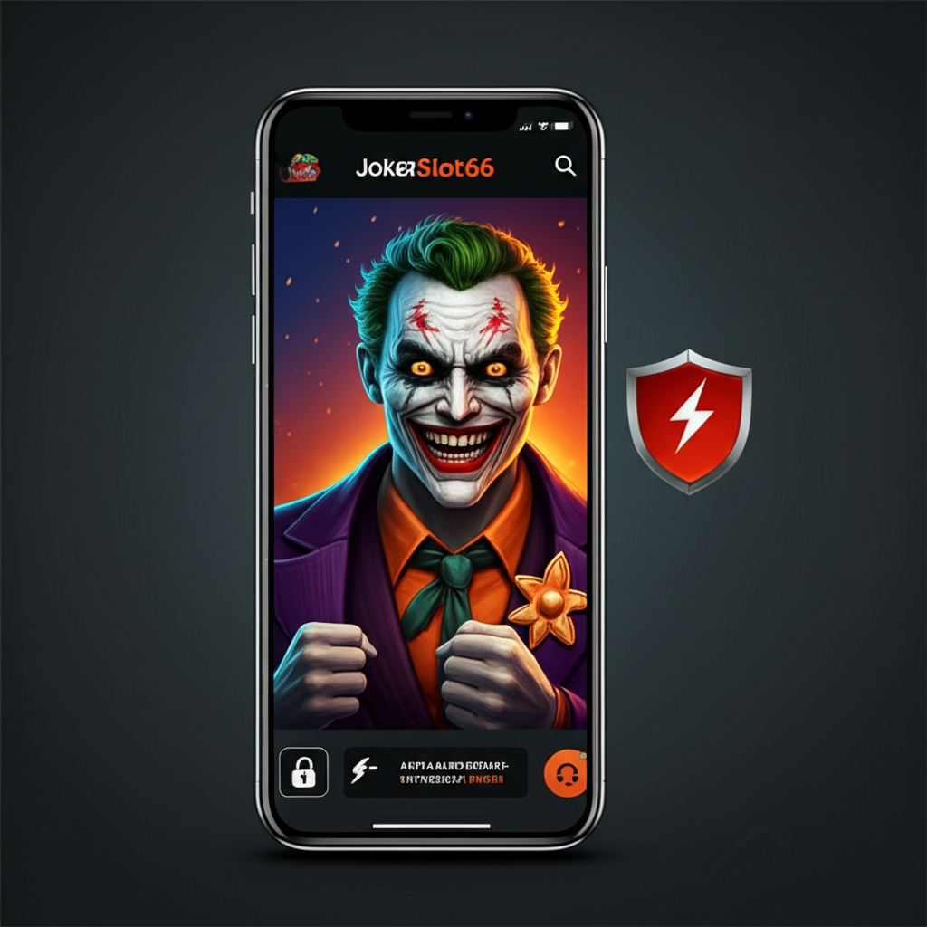 ภาพหน้าจอมือถือแสดงเว็บไซต์ JokerSlot66 พร้อมระบบฝาก-ถอนออโต้และเกมสล็อตธีมนอร์ส 243 Ways to Win