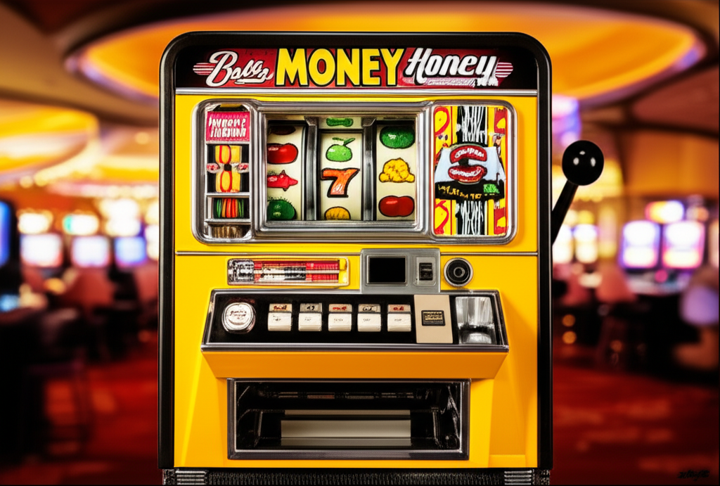 เครื่องสล็อตอิเล็กทรอนิกส์ Money Honey ของ Bally Technologies ปี 1963