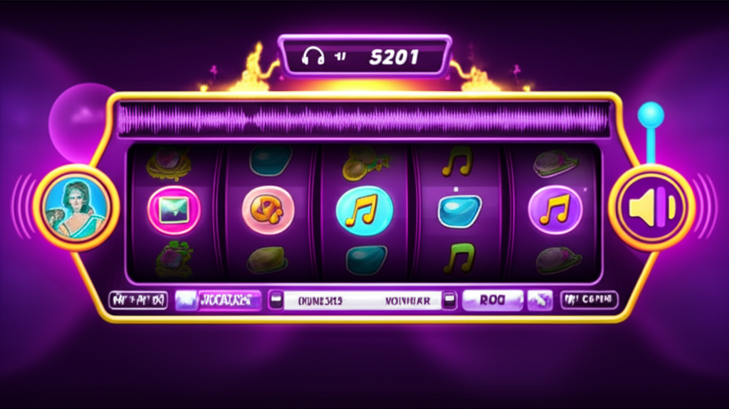 ภาพแสดงระบบ personalized soundtracks ที่ปรับเสียงเพลงตามข้อมูลผู้เล่นในเกมสล็อตแบบเรียลไทม์