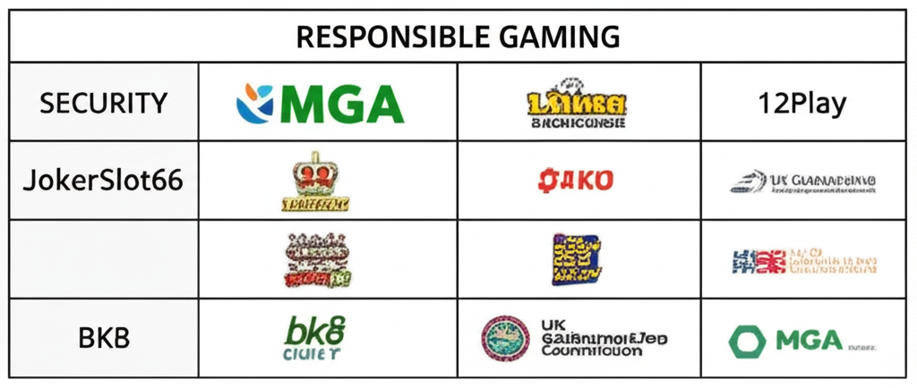 ตารางเปรียบเทียบฟีเจอร์ Responsible Gaming และความปลอดภัยของแพลตฟอร์มสล็อตมือถือยอดนิยมในไทย