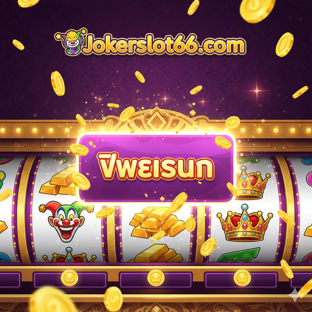 一张富有冲击力的封面图，采用左右分屏或叠加对比构图。左侧（或前景）是摇滚明星的形象，应为泰国摇滚歌手“เฟิด คาริญญ์ยวัฒ Slot Machine”的剪影或特写，他正对着麦克风深情演唱，背景是舞台的强光、烟雾和摇滚演唱会的热烈气氛，色彩以冷色调（蓝、紫）和舞台追光（红、黄）为主。右侧（或背景）则是现代、高科技风格的老虎机（Slot Machine）界面，显示闪烁的金币和“JACKPOT”字样，色彩以暖色调（金、红、绿）为主。两个主题通过一个霓虹灯效果的泰文标题“นักร้อง Slot Machine vs. เกมสล็อตแมชชีน”连接起来，象征文章的主题对比和战略性模糊。