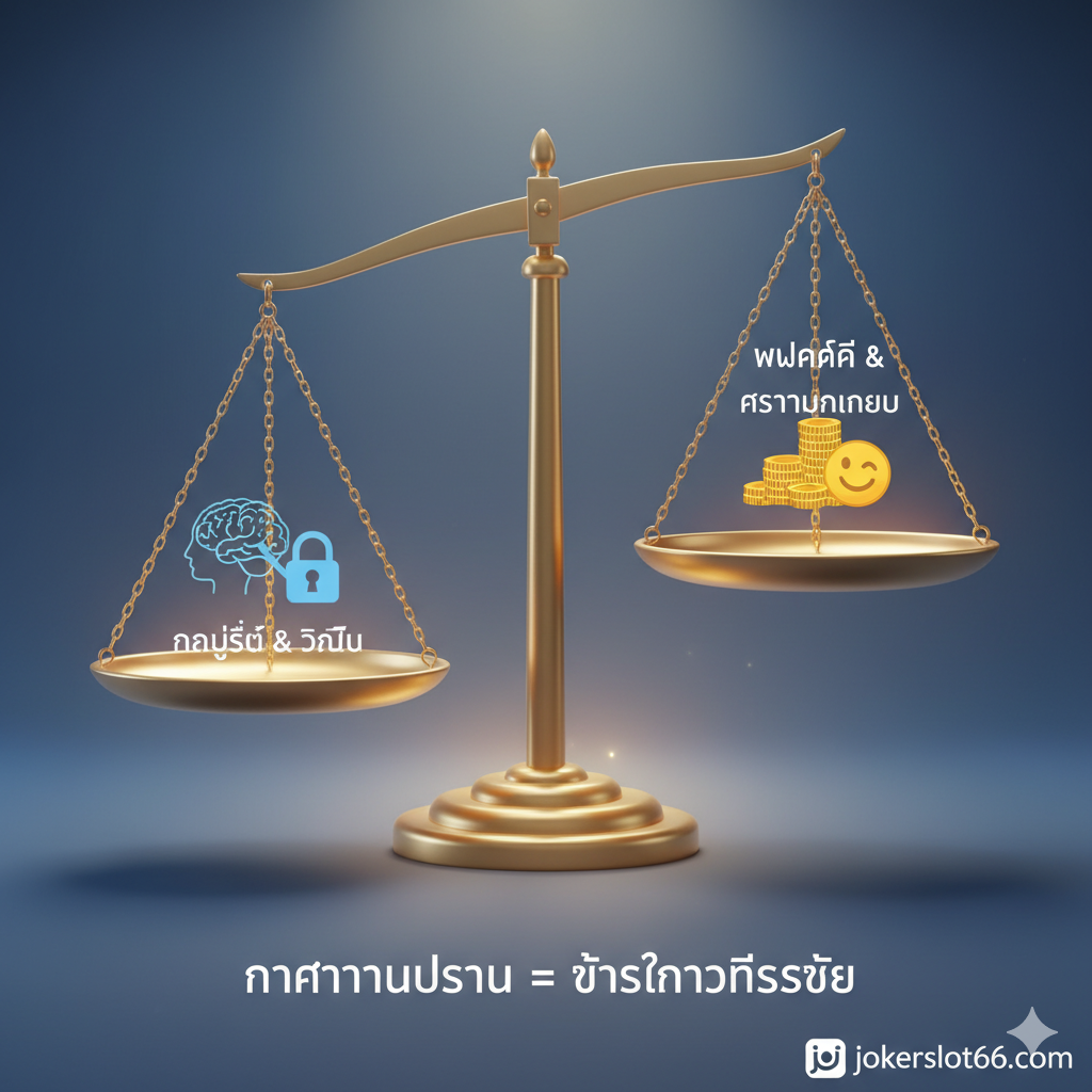 หนึ่งในสี่ภาพ: macchinette-slot-come-vincere-responsible-gambling.jpg - 总结图强调负责任的博彩（Responsible Gambling）和自控。画面主体是一个平衡的天平，一侧是“Strategy & Discipline (策略与自律)”的文字和图标（如大脑和锁），另一侧是“Winnings & Entertainment (收益与娱乐)”的文字和金币/笑脸图标。背景可以柔和一些，中心聚焦于平衡点，提醒玩家胜利的关键在于自我控制和策略，并呼应文章结尾的负责任态度。