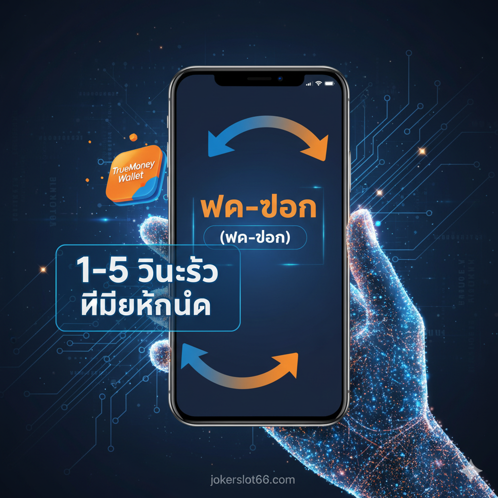 ภาพแสดงคุณสมบัติของ 31 Slot True Wallet ที่เน้นความเร็วและความสะดวก