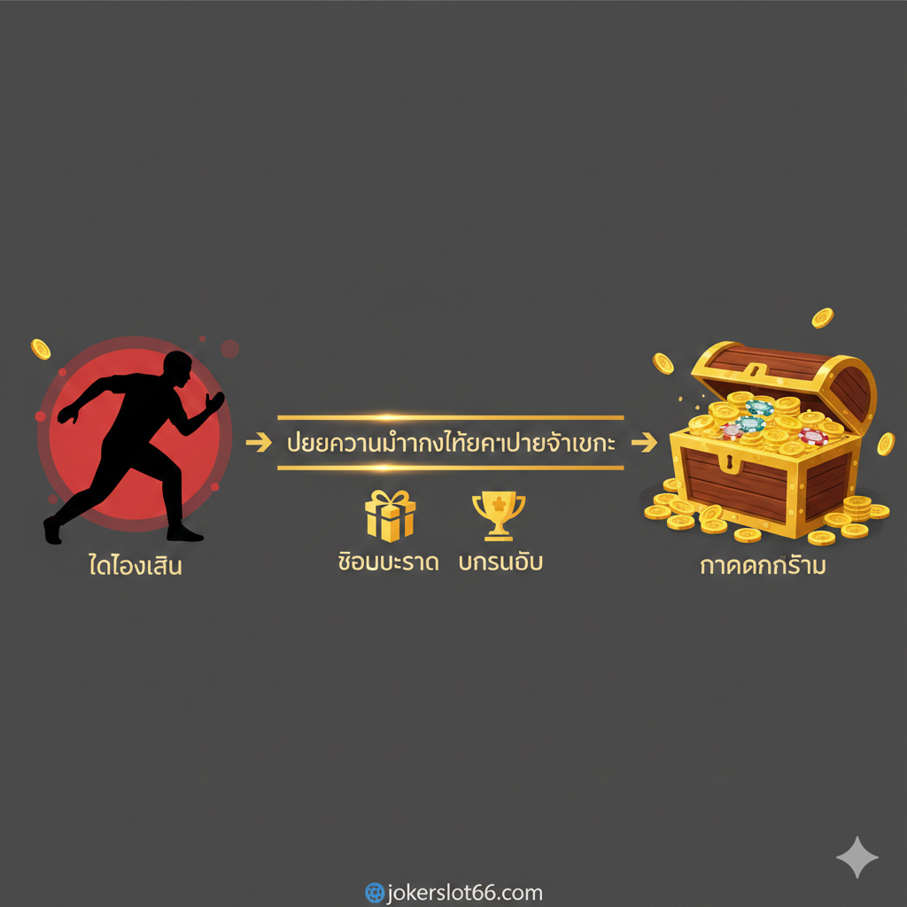 ภาพสรุปความแตกต่างระหว่างโหมด Demo (ฝึกฝน) และ Real Money (กำไรจริง) โดยมีลูกศรสีทองเชื่อมโยง พร้อมปุ่ม CTA 'สมัครสมาชิก รับโบนัส 100%'