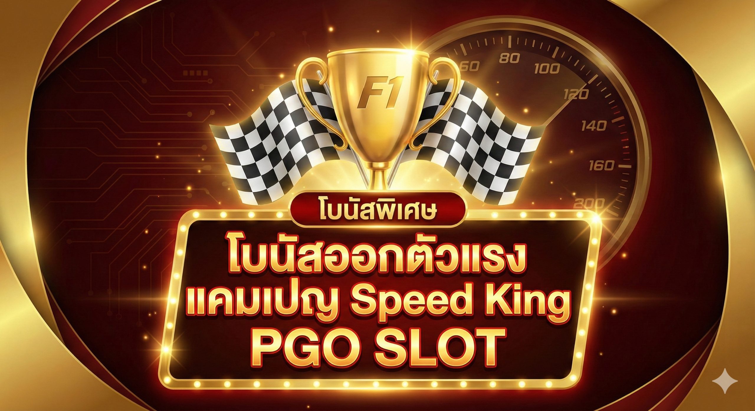 优势特点图，强调 'ตั้งค่ายังไงให้แตก' 带来的收益。图片应展示一个成功场景：一个玩家的手掌（或一个虚拟的手）正在点击手机屏幕上的 'Spin' 按钮，背景是 Roma Slot 或其他 Joker 热门游戏的界面，界面中央弹出一个巨大的 'Free Spin' 或 'Mega Win' 弹窗。在弹窗周围，金币和泰铢符号飞舞。用一个粗体的泰语标题强调 'เพิ่มโอกาสชนะสูงสุด' (Maximize Win Opportunity)，表达通过正确的设置可以获得巨大的优势。